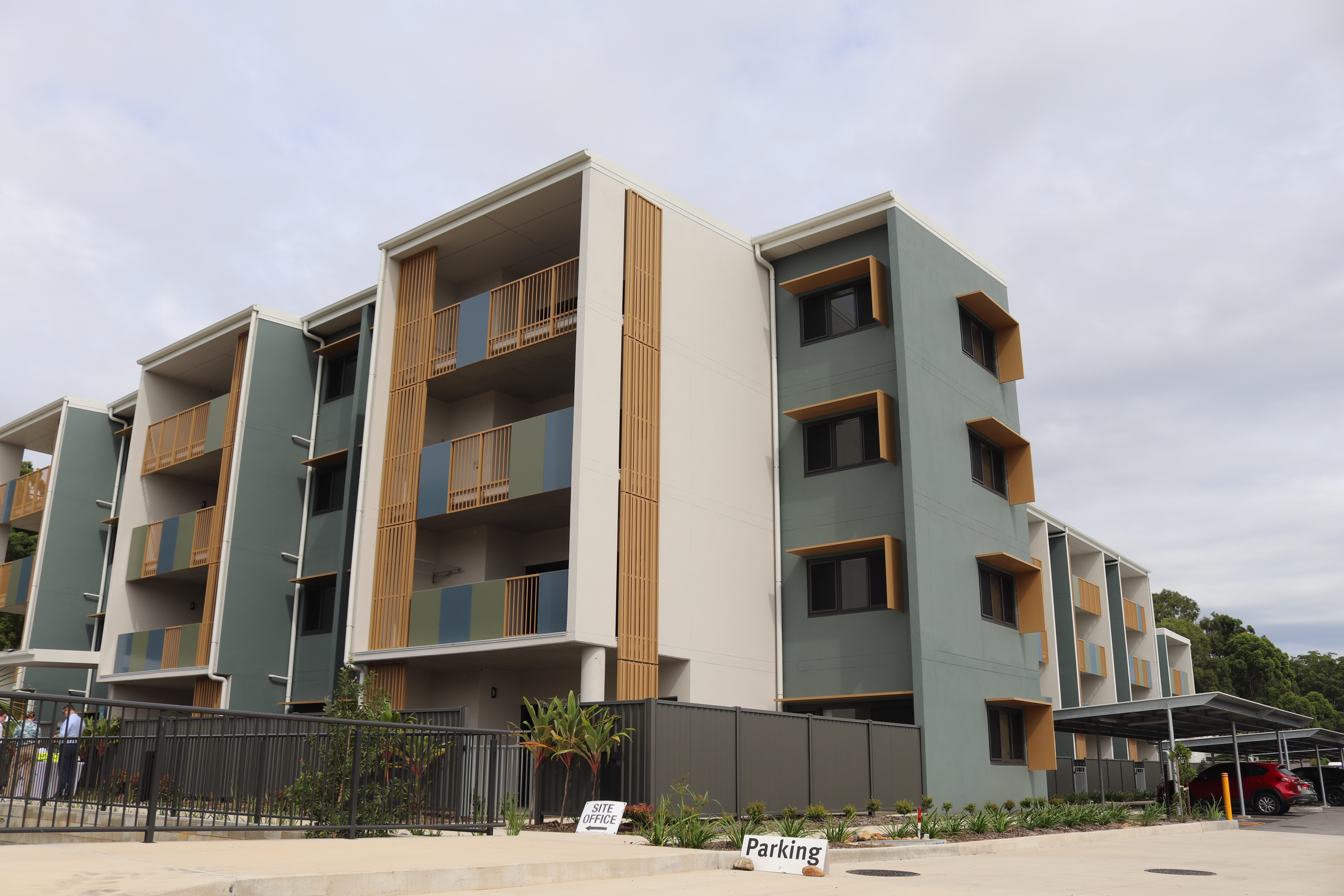 New social homes near the beach